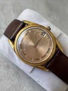 Milus Jetmaster RARE 10KGP Swiss Made Men’s Watch, Ref: 40.31. Cal. Milus 227 - Picture 1 of 10