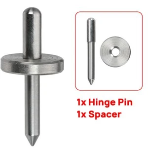 Stahl Drehteller Staubdeckel Scharnierstifte für Thorens TD-145 TD-160 TD-165 - Afbeelding 1 van 5