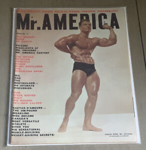 Chuck Sipes - Mr. America Bodybuilding Magazine - March 1961