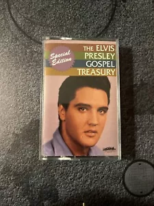 The Elvis Presley Gospel Treasury Cassette Tape - Picture 1 of 5
