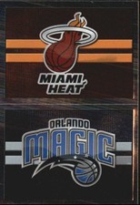 2013-14 Panini Team Logo Foil Sticker #A13-A14 Miami Heat/Orlando Magic   C52334