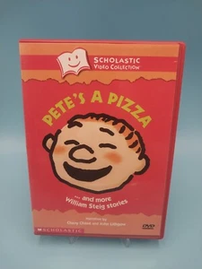 Scholastic Pete’s A Pizza Video Collection & More William Steig Stories DVD - Foto 1 di 3