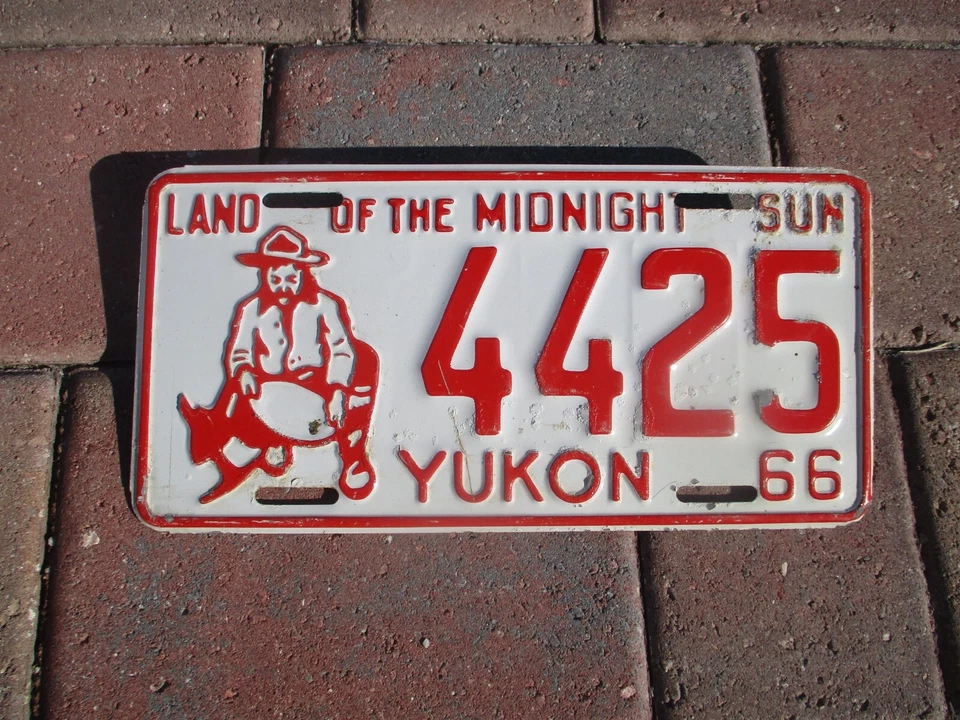 Canada Yukon 1966 targa # 4425 - Immagine 1 di 1