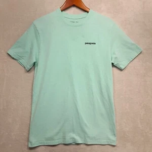 Patagonia Mens Responsibili-Tee Shirt Sz.M/Blue/Kirk's Flyshop-Fishing/Outdoor  - Picture 1 of 10