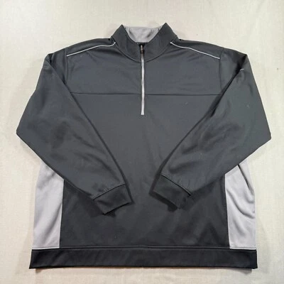 Nike Golf Tour Performance Calce Térmico Cuarto Cremallera Para Hombres 2XL Negro Pullover Polar Foto 1 de 4