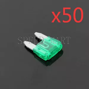 50 PZ 30A Auto Camion Barche SUV Auto HID Luce Piccola Mini Lama Fusibile - Foto 1 di 1