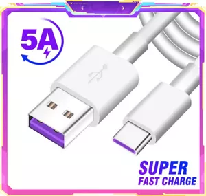 Heavy Duty Charging Phone Cable Type-C USB-C For Samsung Android LG Charger VERA - Picture 1 of 10