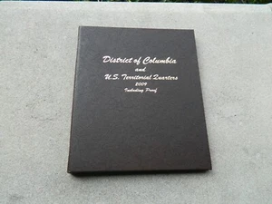 2009 DC & TERRITORIAL QUARTER SET INCLUDING PROOF, 24 COINS IN DANSCO ALBUM - Picture 1 of 11