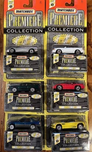 Matchbox Premiere World Class Series 5 Mustang Corvette TBird Camaro Lamborghini - Picture 1 of 7