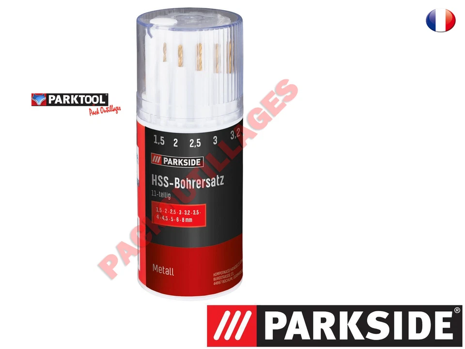 PARKSIDE® Set de forets HSS