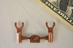 Single Vintage Cardas Copper Bi-Wire Speaker Terminal Jumper Plate Bus Bar - Picture 1 of 5