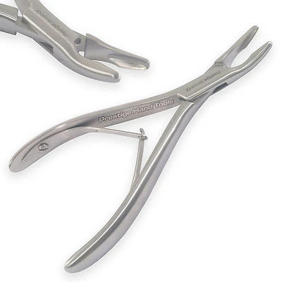 PRESTIGE TOOLS LTD Hartmann bone Rongeur Orthopedic Dental instruments Prestige Curved 6"#053-11-13