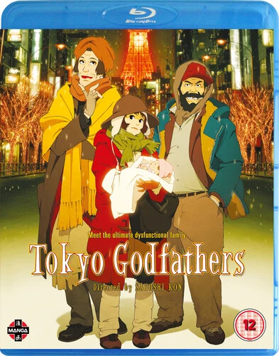 Tokyo Godfathers Blu-Ray (2018) Satoshi Kon, Furuya (DIR) cert 12 ***NEW*** - Image 1 of 1