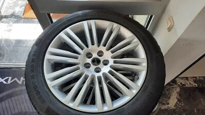 original JAGUAR LAND ROVE 20 ZOLL 5x108 8,5X20"  FELGEN Sommer Komplettrad Conti - Bild 1 von 4