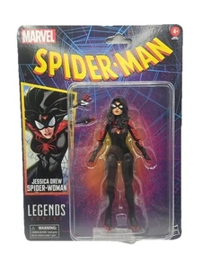 Marvel Legends Spider-Man Jessica Drew Spider-Woman Black Suit 6" Action Figure - Picture 1 of 5