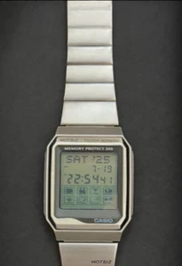 CASIO Data Bank HOTBIZ VDB-2000 Touchscreen Retro Digital Watch 18.8cm - Picture 1 of 11