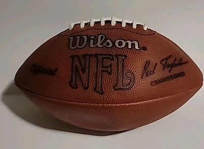 De Colección Wilson Fútbol Pete Rozelle Firma Oficial NFL 70s 80s League  Foto 1 de 4