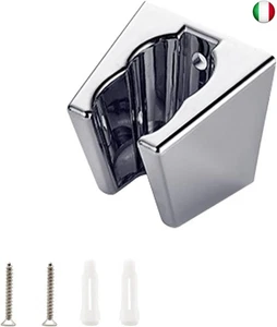 Argento Supporto Doccetta, CHSEROK Supporto Soffione Doccia, Universale Doccia - Foto 1 di 6
