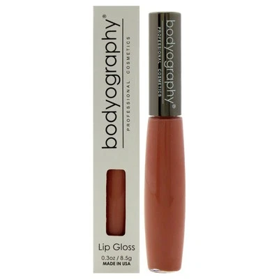 Brillo de labios - Shy Beige Nude de Bodyography para mujer - Brillo de labios de 0,3 oz Foto 1 de 4