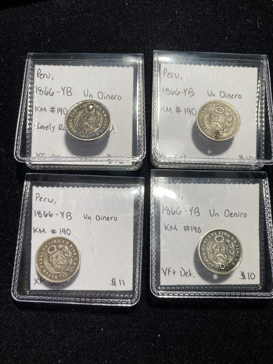 Silver 1866 Year Peruvian Coins for sale | eBay