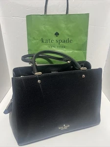 Kate Spade V101 Medium Black Leather Handbag – Gently Used, No Strap - Picture 1 of 14