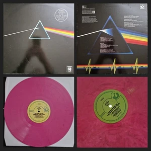 Pink Floyd - The Dark Side Of The Moon Australia Pink Vinyl Quadraphonic 1990s? - Picture 1 of 16