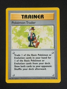 Pokémon Händler 77/102 SCHATTENLOS Pokémon Karte WOTC Base Set Rare Trainer - Bild 1 von 4
