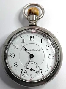 👀⭐R/R GRADE, SILVERODE S/CASED ILLINOIS, GR:65, 18s, 17Js O/FACE P/WATCH,FWO⭐👀 - Picture 1 of 18