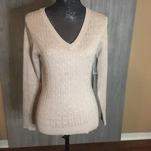 Suéter Cielo Beige Tejido Mezcla Viscosa Mujer Talla M - Imagen 1 de 8