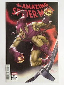 Amazing Spider-man #50 Marvel 2020 NM 9.4 InHyuk Lee Variant Cover Green Goblin - Picture 1 of 2