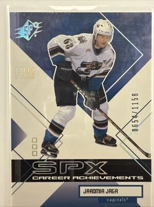2002 UD Spx /1158 Jaromir Jagr Career Achievements #135 - Picture 1 of 2