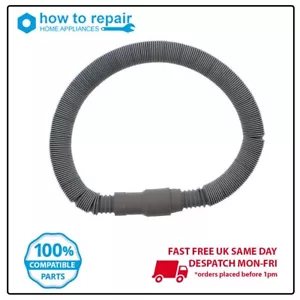 Sarena Washing Machine Dishwasher Drain Outlet Hose 0.6-2.1m 21/29mm - Picture 1 of 2