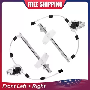 Front Left Right Power Window Regulator w/ Motor For 2002-2007 Jeep Liberty - Picture 1 of 8