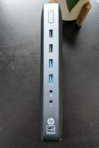 HP T620 Thin Client - AMD 1.5/1.65 Ghz - 4GB - 128Gb Ssd Windows 10 pro - Picture 1 of 5