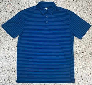Arnie Arnold Palmer Men's Striped Button Up Short Sleeve Golf Polo Shirt Size XL - Picture 1 of 11