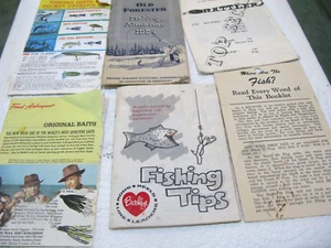 FRED ARBOGAST + CREEK CHUBB catalog + foldouts USA made collector - Picture 1 of 15