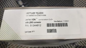 New Mettler Toledo 51344812 Combined Ion Selective Electrode Cupric Lemo - Picture 1 of 3