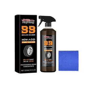 Car Wheel Cleaner Car Tire Retread Rust Removal Polishing Stain Remover - Picture 1 of 13