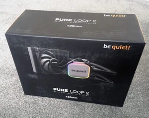 be quiet! "Pure Loop 2" AIO Liquid CPU Cooler 120mm fan radiator - Photo 1/4