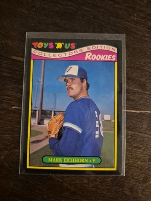 1987 Toys R Us Mark Eichhorn Toronto Blue Jays RC - Image 1 of 2