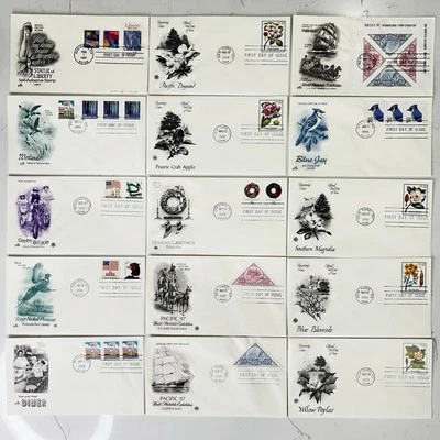 15 First Day of Issue Postal Covers Historic FDC 1996-98 Culture Lot #32 - Image 1 of 4