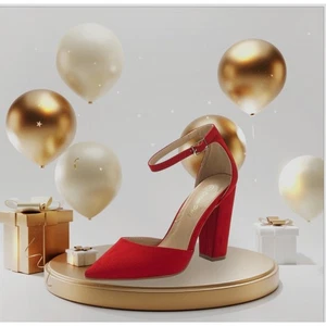 Zapatos de salón Dream Pairs para mujer con correa en el tobillo punta en punta talla 11 - Imagen 1 de 9