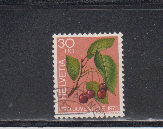 SWITZERLAND : 1973 - USED - SCOTT # B419   SEMI-POSTAL  FLOWERS - Image 1 of 1