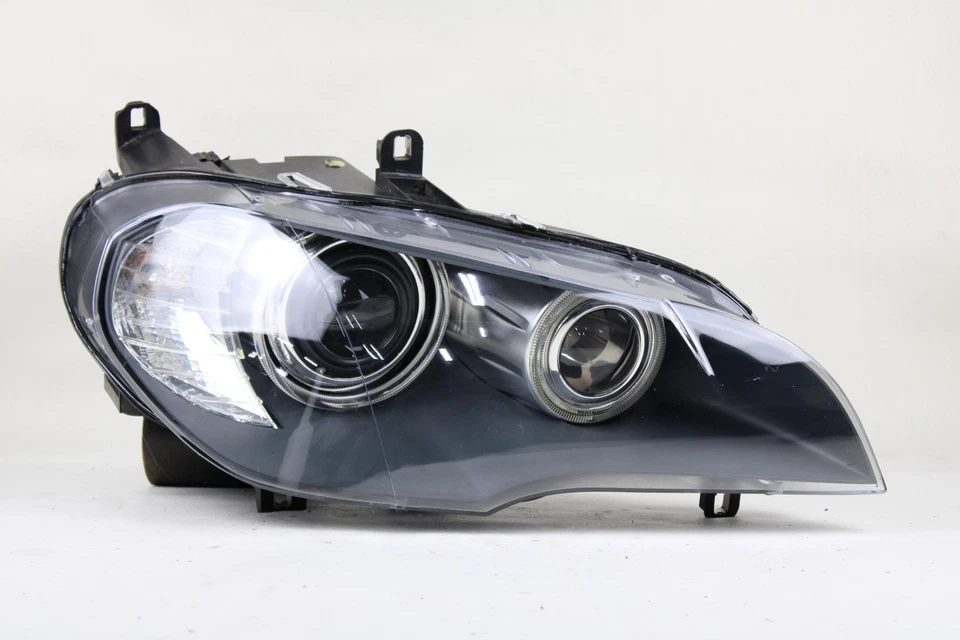 Sem danos na fiação! Farol de xenônio HID AFS 2007-2011 BMW X5 E70 destro direito fabricante de equipamento original - Imagem 1 de 4