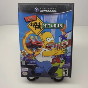 The Simpsons Hit & Run (Nintendo GameCube, 2003) CIB Complete Authentic - Picture 1 of 4