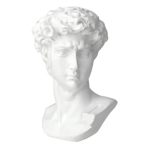 Statua greca di David 11 pollici, busto romano scultura mitologia greca per arredamento casa - Foto 1 di 8