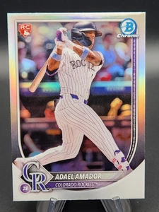 Adael Amador 2025 Bowman Chrome Rookie - Picture 1 of 2