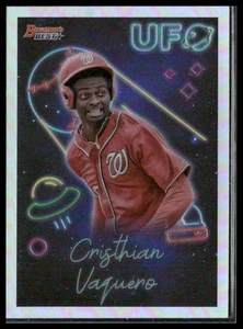 Cristhian Vaquero 2022 Bowman's Best UFO #UFO-15 Washington Nationals - Bild 1 von 2