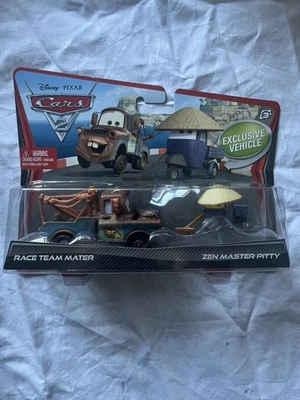Pack de 2 Disney Cars Exclusif ,Martin & Zen Master Pitty , Neuves - Photo 1/2