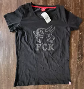 1. FC Kaiserslautern Womens Shirt XL Black German Soccer Football 1FCK - Picture 1 of 6